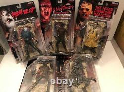 McFarlane Toys Movie Maniacs Series 1 Full Set of 5 1998 NIB NM/MT