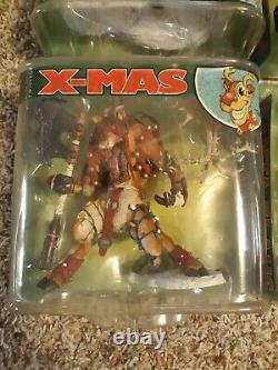Mcfarlane Toys Twisted X-MAS Full Set Of 6 Sealed 2007 Santa Jack Frost Snowman