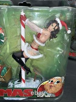 Mcfarlane Toys Twisted X-MAS Full Set Of 6 Sealed 2007 Santa Jack Frost Snowman