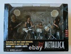 Metallica Harvesters of Sorrow BRAND NEW McFarlane Toys Full Band Box Set Stage