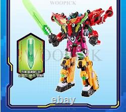 Miniforce Pixelpower Pixel HYPER KING 4 in 1 Transformer Robot Full Set Toy 2024