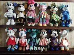 Minnie Mouse The Main Attraction Plush Full Set Jan-Dec 2020, New With Tags