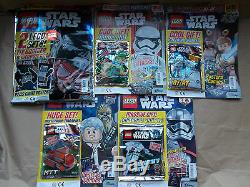 Mint Full Set Of Uk Lego Star Wars Magazine Edns 1-58 & All Lego Toys Gifts Pack