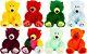 Mood Bears By Tomy Full Set Of 8 Mini Mood Bears As Seen On Dragons Den