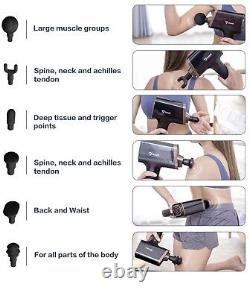 Muscle Gun Massage Deep Tissue Electric Travel Portable Fitness for Gym Brand