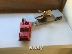 Near Mint Dinky Toys 986 Mighty Antar + Propeller Full Set Vintage Antique Lot