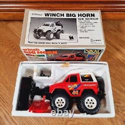 Nikko Winch Big Horn Remote Control Fully Tested And Working Full Set