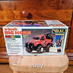 Nikko Winch Big Horn Remote Control Fully Tested And Working Full Set