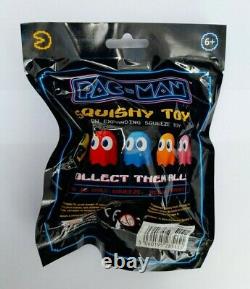 Official Pacman Squishy Stress Toys Full Set Of 5 Bandai Namco Arcade Europe New