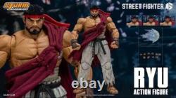 Original Storm Toys 1/12 Street Fighter Ryu Street Game 6inch Full Set Model Toy