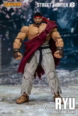 Original Storm Toys 1/12 Street Fighter Ryu Street Game 6inch Full Set Model Toy