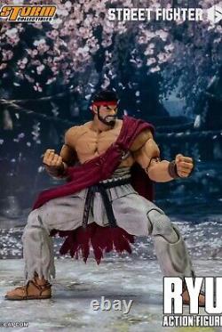 Original Storm Toys 1/12 Street Fighter Ryu Street Game 6inch Full Set Model Toy