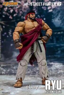 Original Storm Toys 1/12 Street Fighter Ryu Street Game 6inch Full Set Model Toy