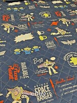 POTTERY BARN KIDS Disney TOY STORY Quilt, Shams, Sheet Set Full Size 7 Piece Set