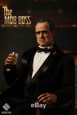 PRESENT TOYS 1/6 Male Figure the Mob Boss PT-sp05 Collection Model Full Set Gift