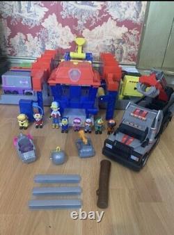 Paw Patrol Big Truck Pup Truck Stop HQ Al's Deluxe Big Truck Full Set Trucks X 6