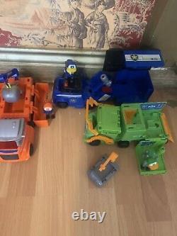 Paw Patrol Big Truck Pup Truck Stop HQ Al's Deluxe Big Truck Full Set Trucks X 6