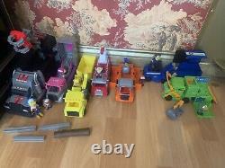 Paw Patrol Big Truck Pup Truck Stop HQ Al's Deluxe Big Truck Full Set Trucks X 6