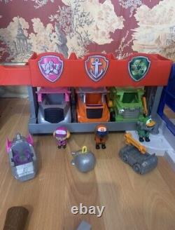 Paw Patrol Big Truck Pup Truck Stop HQ Al's Deluxe Big Truck Full Set Trucks X 6