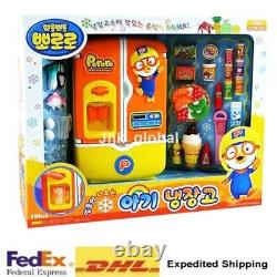 Pororo Baby Refrigerator Role Play Set Kids Toy Full Set +Express Ship