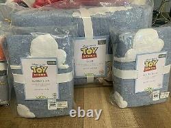 Pottery Barn Kids Disney Pixar TOY story QUEEN QUILT shams SHEET SET