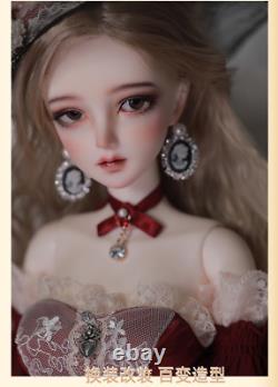 Princess 25 1/3 Resin BJD SD Jointed Doll Women Girl Handmade Gift Full Set Toy