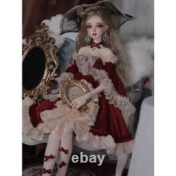 Princess 25 1/3 Resin BJD SD Jointed Doll Women Girl Handmade Gift Full Set Toy