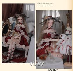 Princess 25 1/3 Resin BJD SD Jointed Doll Women Girl Handmade Gift Full Set Toy