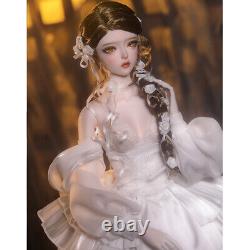 Princess Girl 1/3 BJD Doll Resin Joint Gift Face Makeup Wig Full Set Clothes Toy