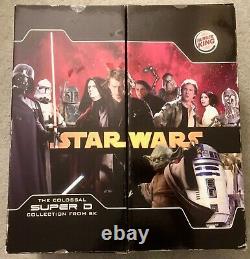 RARE Star Wars Toys Full Vintage Set Figures Collection by Burger King 2005 NEW