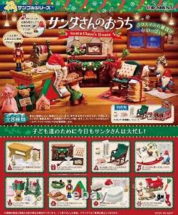 RE-MENT Petit Sample Santa Claus's House Collection Toy 8 Types Full Comp Set