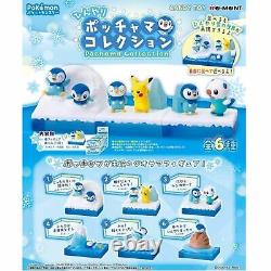 RE-MENT Pokemon Piplup Collection Miniature Toy 6 Types Full Comp Set Figure New