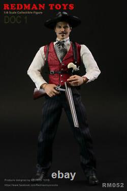 REDMAM TOYS RM052 1/6 The Cowboy Doc Holliday Val Kilmer Full Set Figure Toys