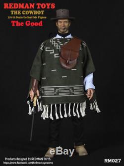 REDMAN TOYS RM027 Cowboy The Good 1/6TH Male Action Figure Full Sets Collectible