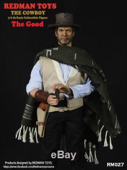 REDMAN TOYS RM027 Cowboy The Good 1/6TH Male Action Figure Full Sets Collectible