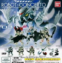 ROBOT? CONCERTO Robot Concerto PART 03 / Capsule Toy / All 5 types set / Full C