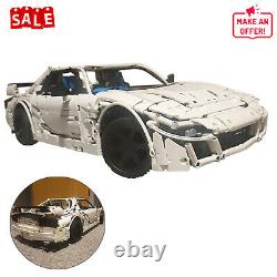 RX7 FD Sports Car with Full Interior 18 Scale Model Building Blocks Toys Set
