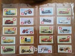 Rare Full Set Mint Corgi Toys Sweet Cigarette Cards By Devlin. 48 Cards