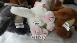 Rare Full Set Of Disney Aristocats Soft Plush Toys. Duchess, O'malley & Kittens