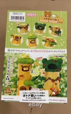 Re-Ment Miniature Sanrio Rilakkuma of forest Full set of 6 types