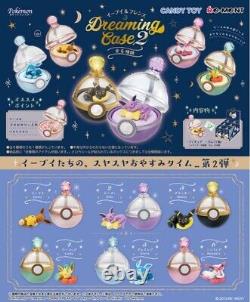 Re-Ment Pokemon Eevee Dreaming Case 2 Miniature Toy Figure 6 Pcs full set JAPAN