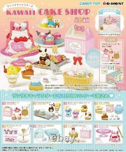 Re-Ment Sanrio Characters Cake Shop Miniature Full Set Rement Japan