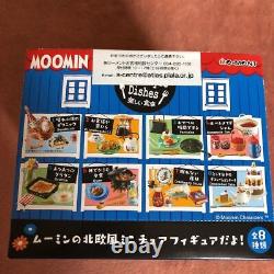 Re-ment MOOMIN Homestyle Dishes Full Complete 8 Set RARE 2017 Toy House Little