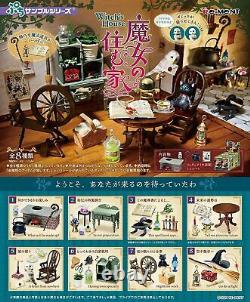 Re-ment Miniature witch's house box product 8 packs Full Set BOX Toy Sample JPN