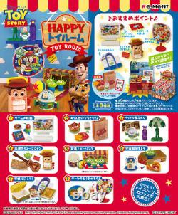 Re-ment Toy Story Happy Toy Room Full Complete 8 Set RARE 2014 JAPAN
