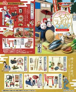 Re-ment miniature OEDO JAPONISME 6pcs Full Set BOX Toy Sample Figure Art Japan