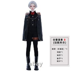 Resin 1/3 BJD Doll Cool Boy Male Man Ball Jointed Body Clothes Eyes Face Up Toys