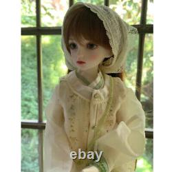 Resin Body Full Set 1/4 BJD Doll Face Makeup Pretty Girl Toy Traditional Outfits