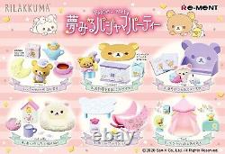 Rilakkuma Re-ment Dreamy Pajama Party Miniature Full Set 6 Toy Doll San-x Japan