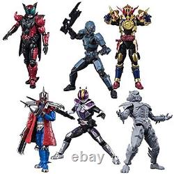 SHODO-O Kamen/Masked Rider 8 Figure 6 Full Set BANDAI Evol Kiva Nega Anime toy